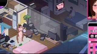 Hentai Game-Ntr Legend Fin Part 10 Impregnating His Wife With Mating Press While He Listen