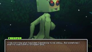 Horneycraft Creeper Girl Deep Ass Fuck With Steve Horneycraft