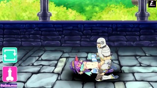 Hot Purple Hair Girl Have Anal Sex With Muscle Man Hentai Games Gallery P7 W Sound