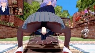 Hotaru Shidare Hentai 3D POV Only Cowgirl Pose Dagashi Kashi