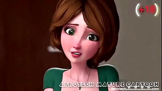Huge Cum Release Of Sperms Like Never Before 3D Afrotech179