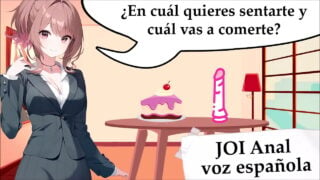 JOI Anal Hentai En Español. El Dilema De La Polla Y La Tarta. Video Completo.