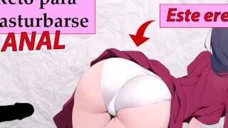 JOI Anal Hentai. No Voy A Parar Hasta Reventarte.
