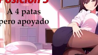JOI Anal Hentai. Top Mejores Posiciones Para Follar Tu Culo. Voz Española.