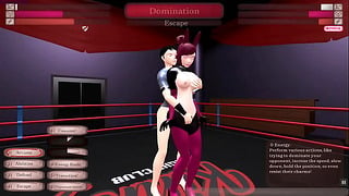 Kinky Fight Club Wrestling Hentai Game Ep.1 Hard Pegging Sex Fight On The Ring For A Slutty Bunnygirl