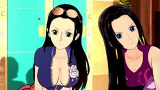 Koikatsu, Nami Boa Hancock Nico Robin Onepiece Hentai Videos Have Sex Blowjob Handjob Horny And Cumshot Gameplay