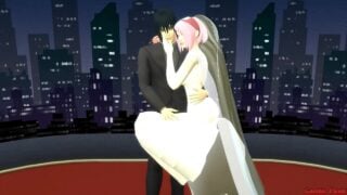 La Boda De Sakura Parte Me Hentai Netorare Recien Casados Le Toman Fotos Con Los Ojos Tapado Esposa A Marido Tonto