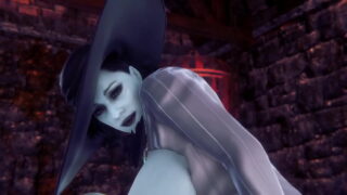 Lady Dimitrescu Reverse Cowgirl Resident Evil Village Parody