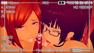 Maki Zenin And Nobara Kugisaki Train You To Last Longer – Jujutsu Kaisen Anime Hentai 3D Uncensored