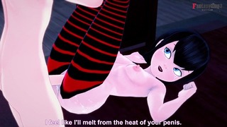 Mavis Dracula Having Sex Classic Costume Hotel Transylvania Uncensored Hentai POV And Normal