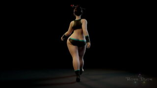 Mei Sexy Walk 3D Animated Clothed Version