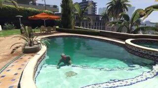 Michael Catches You Staring My Ass