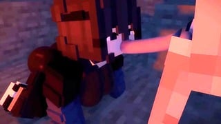 Minecraft Skeleton Recieve A Wonderfull Blowjob – Minecraft Jenny Porn