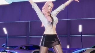 MMD Red Velvet – Sunny Side Up Seraphine Sexy Kpop Dance League Of Legends Uncensored Hentai