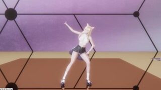 MMD Xg – Puppet Show Ahri Akali Sexy Kpop Dance League Of Legends Uncensored Hentai 4K 60Fps