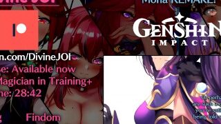 Mona Dominates Your Wallet! Remake Hentai JOI Genshin Impact Patreon Exclusive Preview