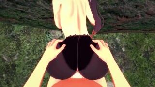 Mona Genshin Impact Forest POV 2