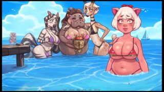 My Pig Princess Hentai Game Pornplay Ep.28 Princess Exposing Her Cute Anus To The Public Crowd To Win The Bikini