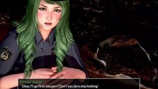 Mythic Manor 0.18 By Jikey – Fun With The Police Babe 5