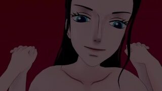 Nico Robin And I Have Intense Sex At A Love Hotel. – One Piece POV Hentai
