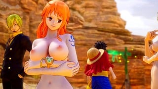 One Piece Odyssey Nude Mod Installed Game Play Part 16 Porn Game Play 18+ Sex Game