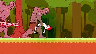 Pixel Baddy Gets Bred And Mind Broke By Huge Orc Cock