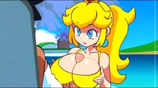Princess Peach Summer Holidays By Minus8