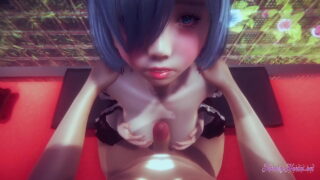Re Zero Hentai – Rem Boobjob With POV Uncensored – Japanese Asian Manga Anime Game Porn