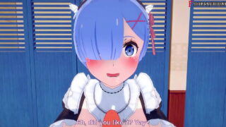 Rem Boobjob Sucking And Fucking 1 Big Boobs Maid Re: Zero Watch The Full And POV Version On Sheer Or Ptrn: Fantasyking3