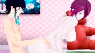 Rosaria Commit A Lust Sin Genshin Impact Hentai Uncensore