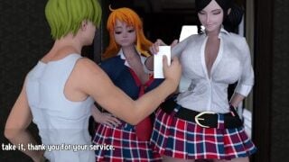 Sanji’s Fantasy Toon Adventure Sex Game Part 1 Sex Scenes And Gameplay 18+