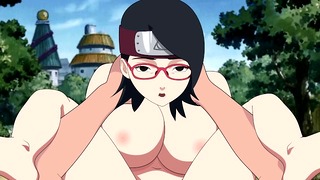 Sarada Cowgirl Hentai Boruto