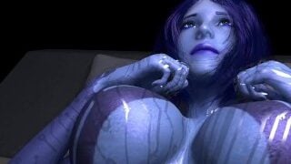 Sex With Cortana On The Bed Halo 3D Porn Parody