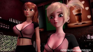 Sexsona Episode1 – Futanari Barista’s Handle A Karen