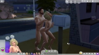 Sims Jugando Por La Noche