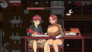 Spooky Milk Life Taboo Hentai Game Pornplay Ep.19 Nerdy Girl Public Handjob In The Library