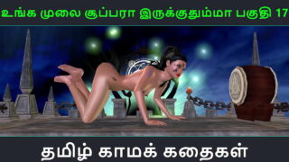 Tamil Audio Sex Story - Unga Mulai Super Ah Irukkumma Pakuthi 17 - Vidéo porno de dessin animé 3D d'une fille indienne amusante en solo