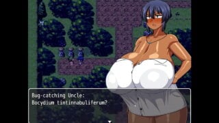 Tanned Girl Natsuki Hentai Game Ep.12 He Is Masturbating His Huge BBC Outside !