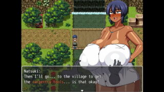 Tanned Girl Natsuki Hentai Game Ep.2 Pervy Carpenter Wants To Massage This Massive Boobs !