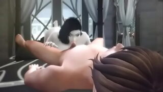 The Sims 4 Lady Dimitrescu Suck Haman Off And Gives Him The Best Blowjob