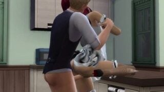 The Sims 4, Man Is Cheating With Maid Next To His Wife