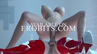 The Visitor. Sci-Fi Futanari Fucks Busty Girl 3D Porn. Futadom Animated 3Dx Fantasies.