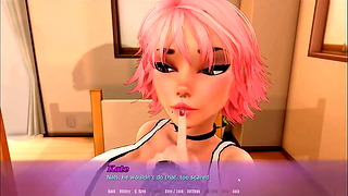 The Wants Of Summer Hentai Game Pornplay Ep.8 My Step Mom Is Teasing Me While Jerking Off That Bottle Like A Cock