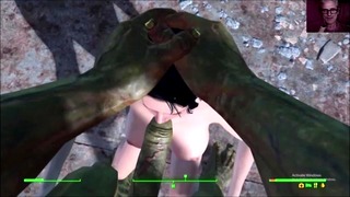 To Big To Deepthroat Hard Rough Angrily Fucked Instead Fallout 4 3D Animated Sex Mod