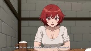 Tomboy Love In Hot Forge Hentai Game Ep.2 Risky Blowjob Under The Table In Public !