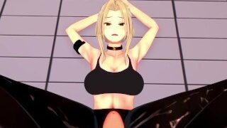 Trish Gives You A Footjob To Train Her Sexy Body! Devil May Cry Feet Hentai POV