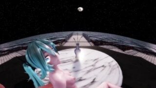 Vocaloid – Hatsune Miku Getting Fucked VR 4K Uncensored Hentai MMD