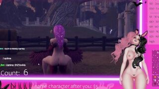 Vtuber Gets Railed While Playing Hentai Games