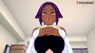 Yoruichi Shihōin POV Sex Bleach Uncensored Hentai