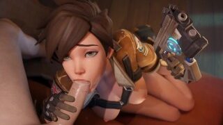 Your Dick Is Under Arrest Tracer Blowjob Grand Cupido Overwatch